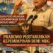 Prabowo Pertaruhkan Kepemimpinan Demi MBG