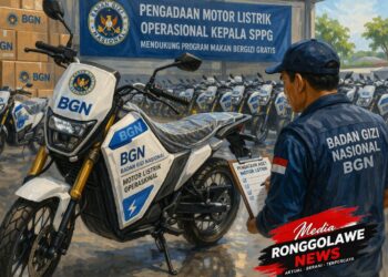 Motor Listrik MBG Disorot