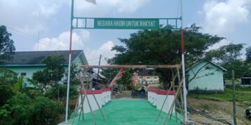 Jembatan Garuda Kembali Layak Dilalui