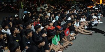 Balap Liar Digulung, 71 Motor Disita