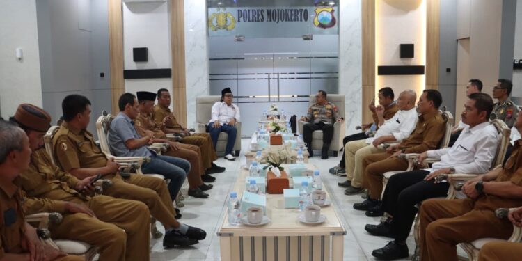 Polres–Kades Mojokerto Perkuat Sinergi
