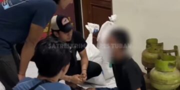 Maling Beras dan LPG Dibekuk Satreskrim Polres Tuban