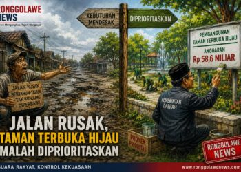 RTH Miliaran Diprioritaskan Jalan Rusak Malah Terabaikan
