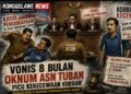 Vonis Ringan ASN Parengan Disorot  Korban