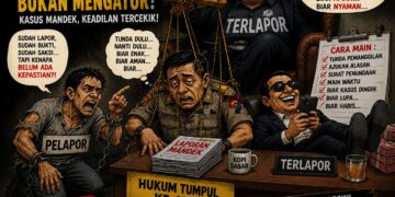 Laporan Menggantung, Publik Curiga Permainan