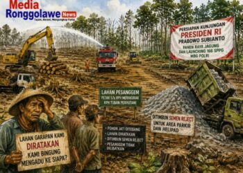 Prabowo Datang, Lahan Pesanggem Hilang