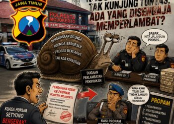 Kasus Setyono Dinilai Lamban Dua Oknum Penyidik Dilaporkan Kasi Propam