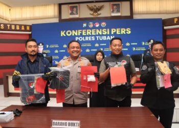 Komplotan Maling Sapi Dibekuk Reskrim Polres Tuban 