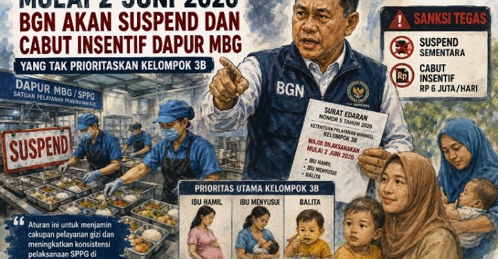 BGN Ancam Bekukan Dapur MBG, Pengawasan Program Nasional Kini Jadi Sorotan