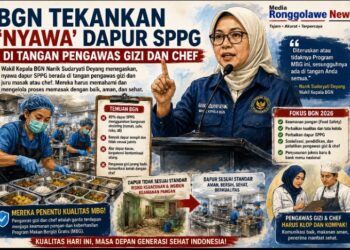 Dapur MBG Disorot, BGN Akui Banyak SPPG Belum Sesuai Standar: “Nyawa Program Ada di Pengawas Gizi dan Chef”