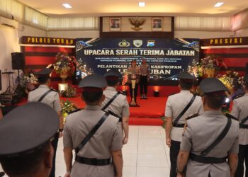 Wakapolres Tuban Resmi berganti