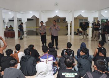 Polres Tuban Tindak Tegas Konvoi Penggembira PSHT, 45 Kendaraan Diamankan Demi Jaga Kondusivitas