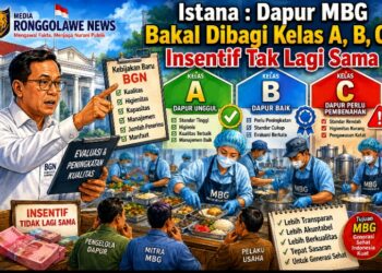 Insentif Dapur MBG Dirombak, Sistem Kelas Mulai Diterapkan