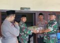 Sinergitas Tanpa Sekat! Koramil 0811/12 Bancar Tuban Bersama Tiga Pilar “Gerebek” Mapolsek Bancar di Hari Bhayangkara Ke-80