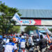 Demo Buruh Tutup Akses Pantura Tuban