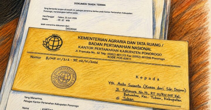 BPN Ponorogo Tolak Permohonan Informasi Riwayat Sertifikat, Kuasa Ahli Waris Diminta Tempuh Jalur Hukum