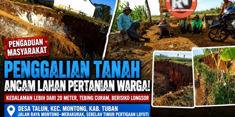 Pengaduan Warga Menguat, Penggalian Tanah di Talun Diduga Ancam Keselamatan dan Lahan Pertanian