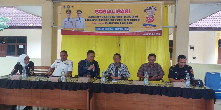 Pemkab Tuban Perkuat Edukasi Cukai, Ajak Masyarakat Jadi Garda Terdepan Berantas Rokok Ilegal