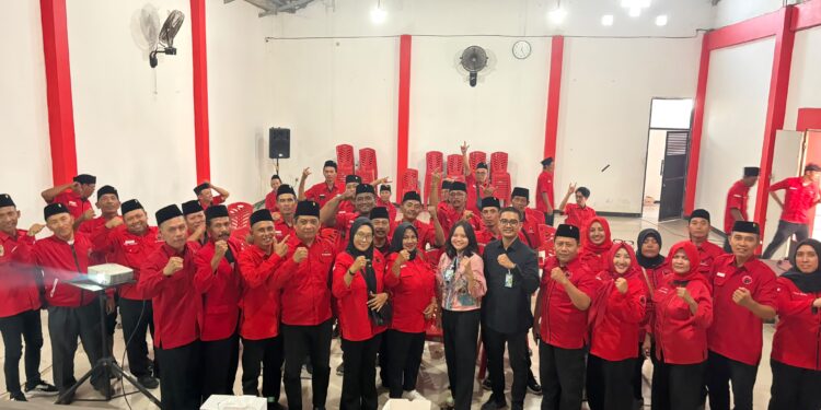 DPC PDIP Tuban Tak Mau Kader Berjuang Tanpa Perlindungan, 250 Pengurus Disiapkan Masuk BPJS Ketenagakerjaan