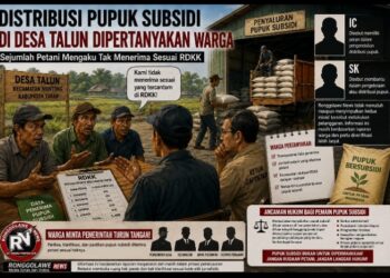 Distribusi Pupuk Subsidi di Desa Talun Dipertanyakan, Petani Mengaku Tak Terima Sesuai RDKK