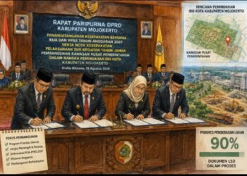 Pemindahan Ibu Kota Kabupaten Mojokerto Capai 90 Persen, Pemkab Siapkan Tahapan Lanjutan