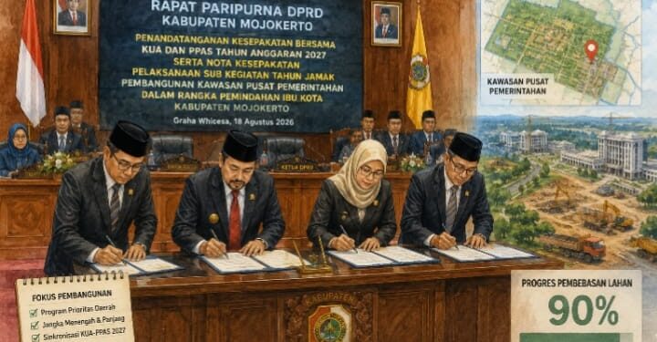 Pemindahan Ibu Kota Kabupaten Mojokerto Capai 90 Persen, Pemkab Siapkan Tahapan Lanjutan