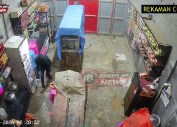 Warung Kopi Montong Dibobol Dini Hari, CCTV Tersembunyi Rekam Pelaku
