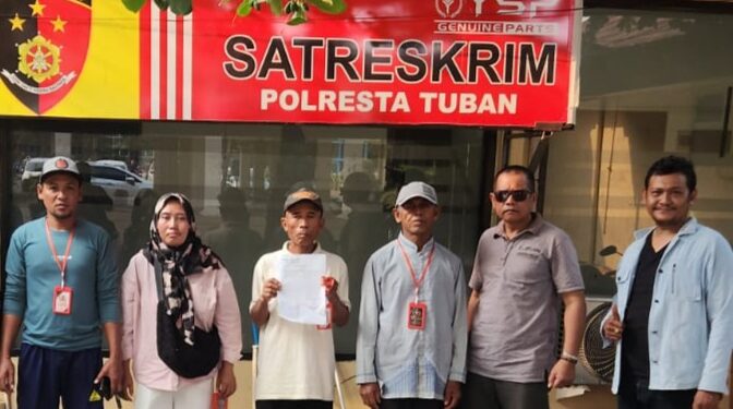 Sengketa Tanah di Desa Talun Memanas, Aduan Warga Resmi Diterima Satreskrim Polresta Tuban