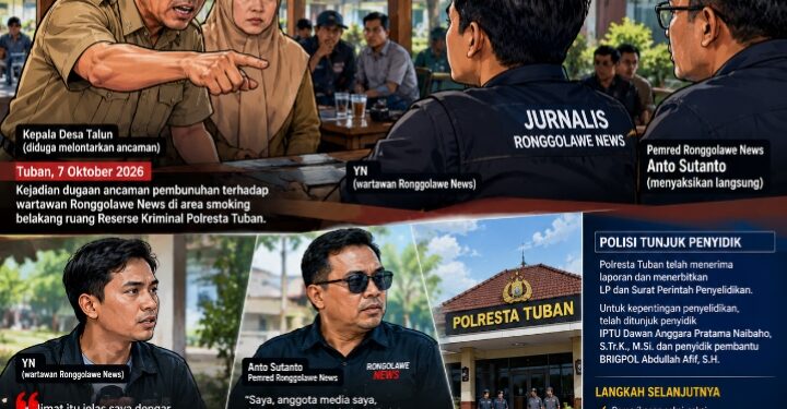 Kepala Desa Talun Belum Berikan Tanggapan, Upaya Konfirmasi Ronggolawe News Tak Berbalas